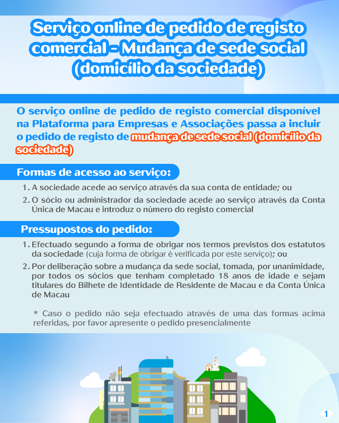 (Infografia) Serviço online de pedido de registo comercial - Mudança de sede social (domicílio da sociedade)_1