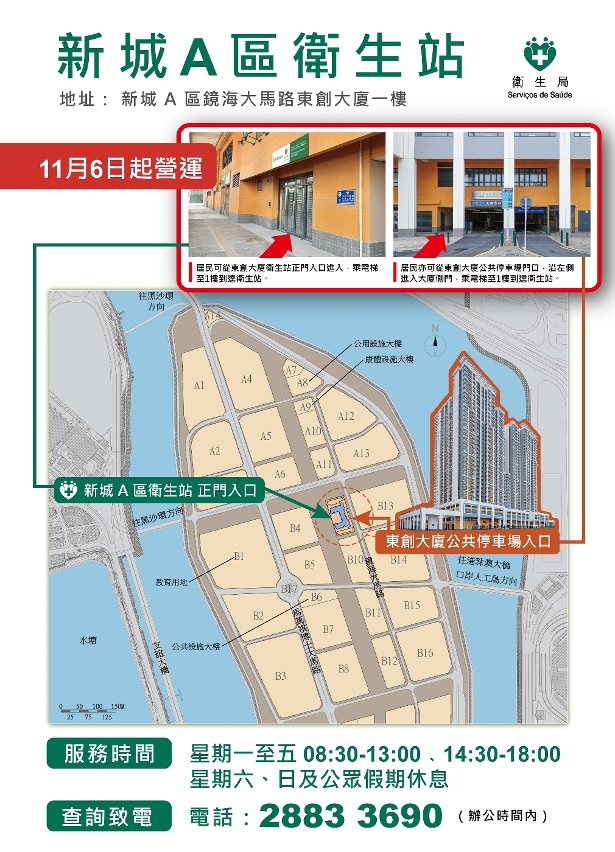 新城A區衛生站圖文包