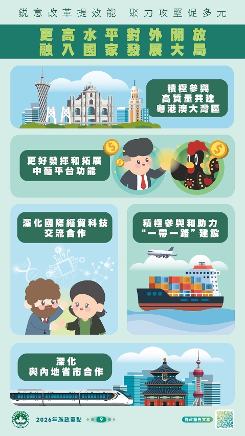 (八) 更高水平對外開放，融入國家發展大局