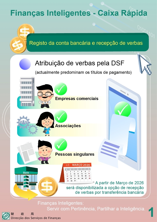 DSF lança “Caixa Rápida” para optimização dos fluxos procedimentais de recepção e pagamento de verbas_1