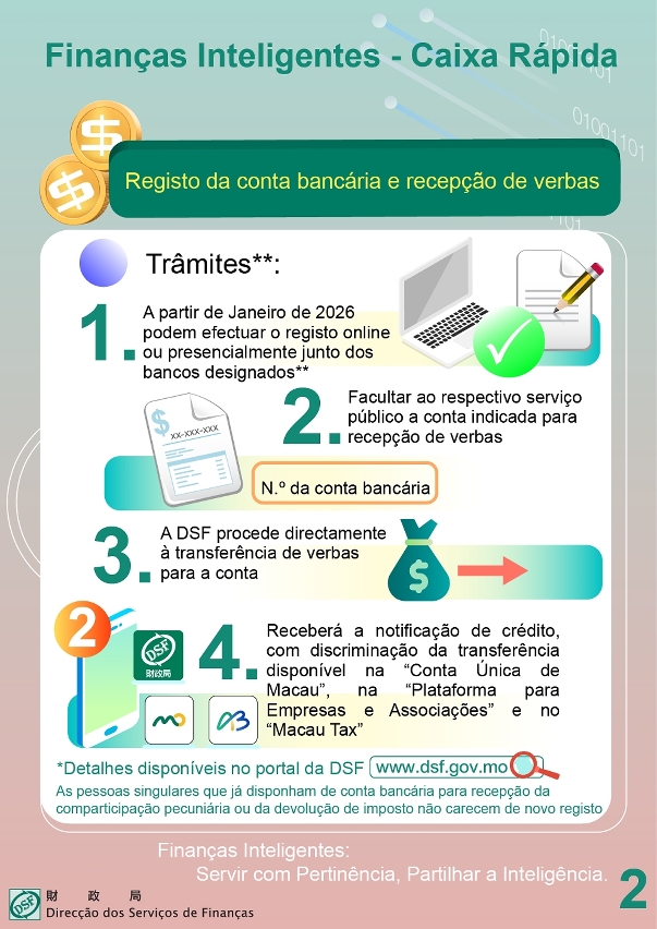 DSF lança “Caixa Rápida” para optimização dos fluxos procedimentais de recepção e pagamento de verbas_2