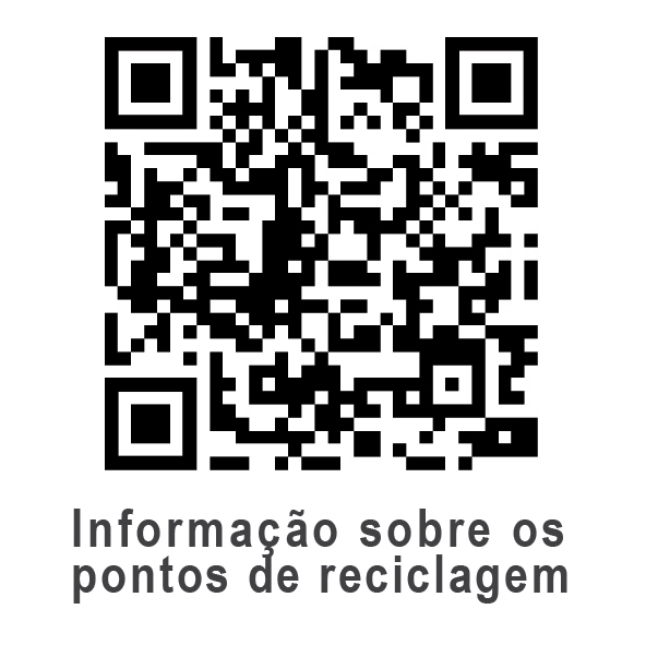 Pode-se digitalizar o Código QR para consultar mais informações pormenorizadas em relação à campanha “Reciclar as caixas de bolo lunar é muito fácil”