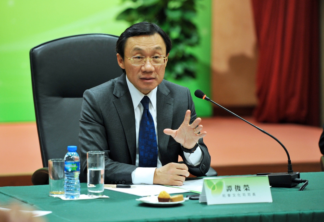 譚俊榮司長與青年社團代表座談