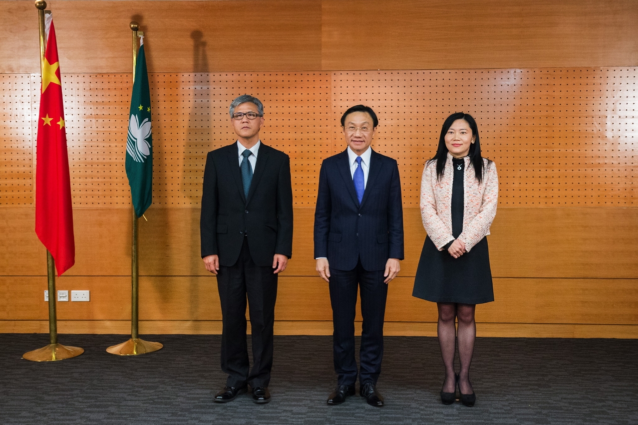 Tomada de posse da nova Presidente do Instituto Cultural, Tse Heng Sai