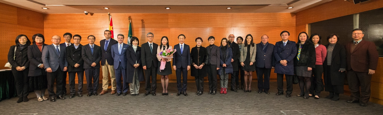 Tomada de posse da nova Presidente do Instituto Cultural, Tse Heng Sai