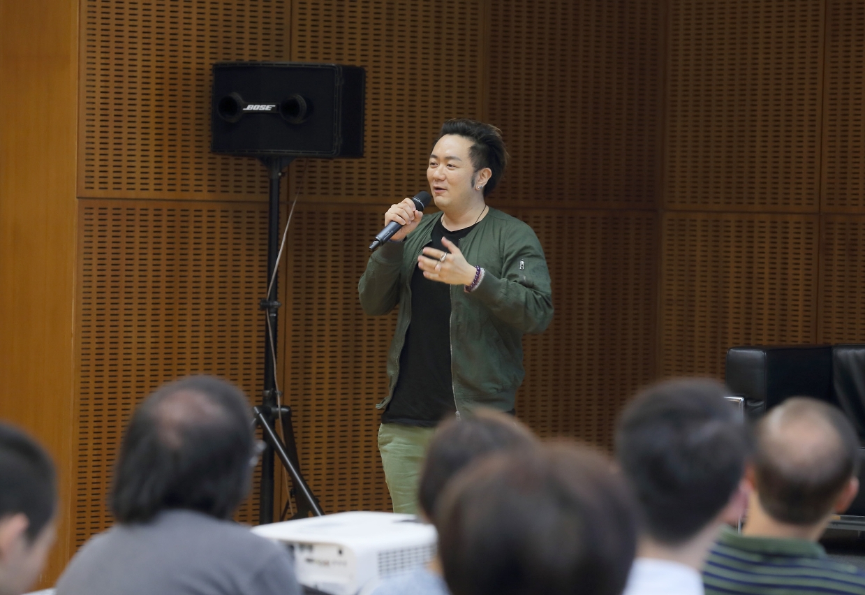Hong Kong speaker Kengo unveiled secrets of Japan.