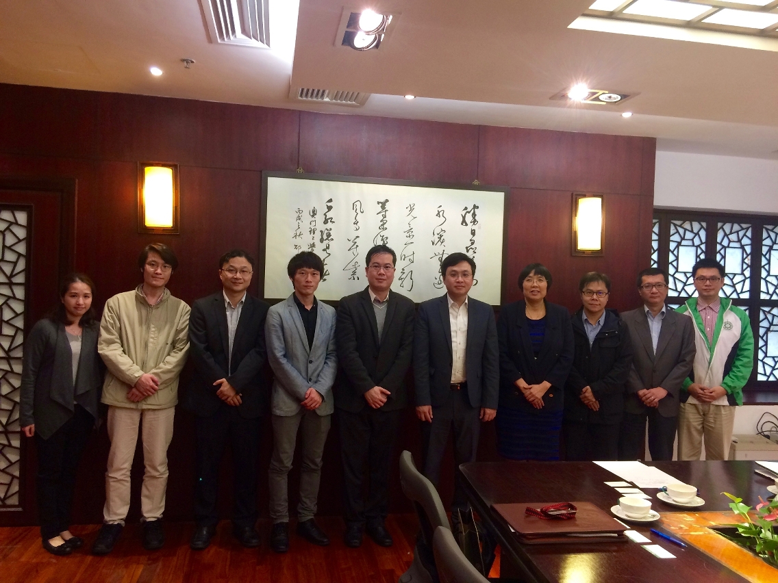 郵電局一行來訪澳門理工學院，加強科研合作
