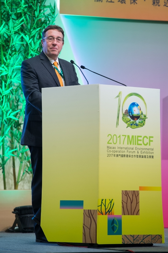 Dr. Achim Steiner, principal orador do MIECF 2017