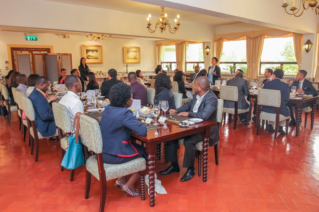 Lunch at Pousada de Mong-Há to welcome this first group of trainees for this year