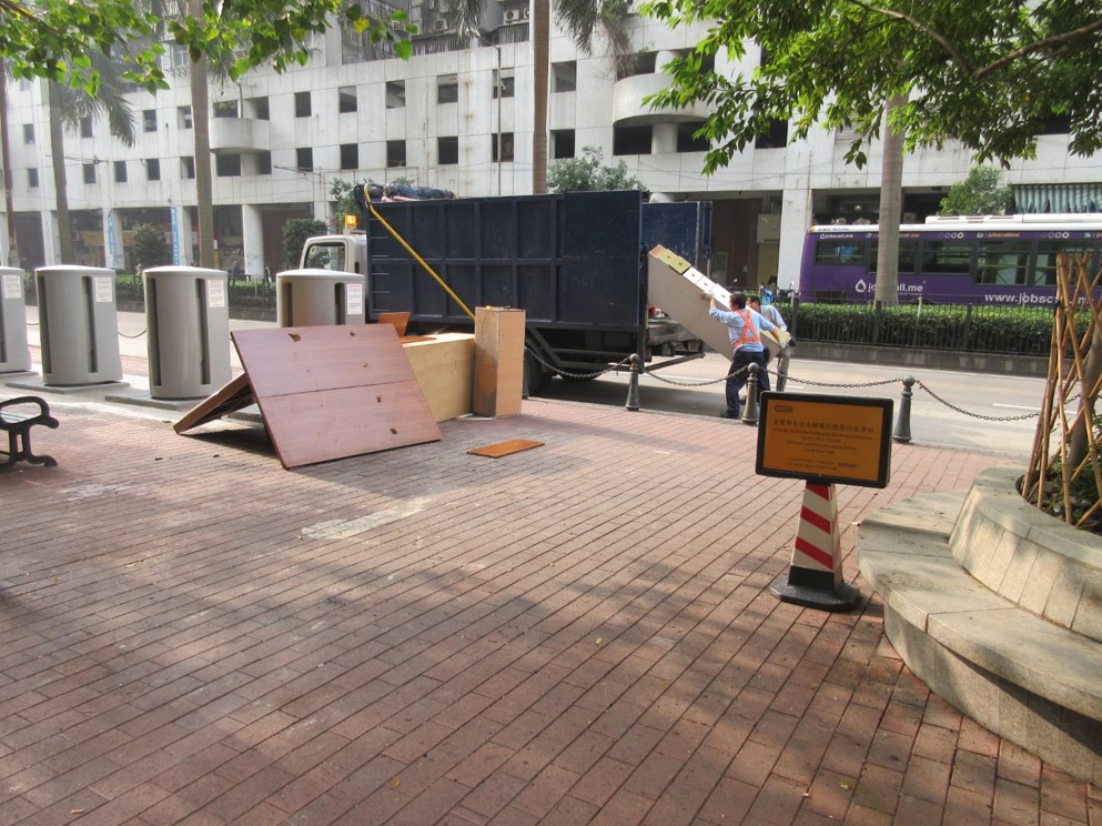民署五月份增設臨時大型廢舊家具收集站1