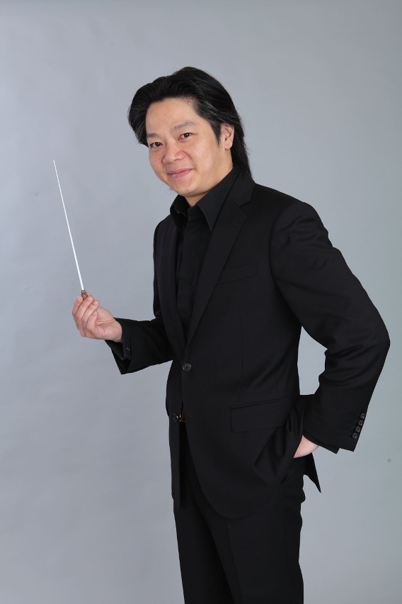 The Assistant Conductor of the Macao Orchestra, Francis Kan