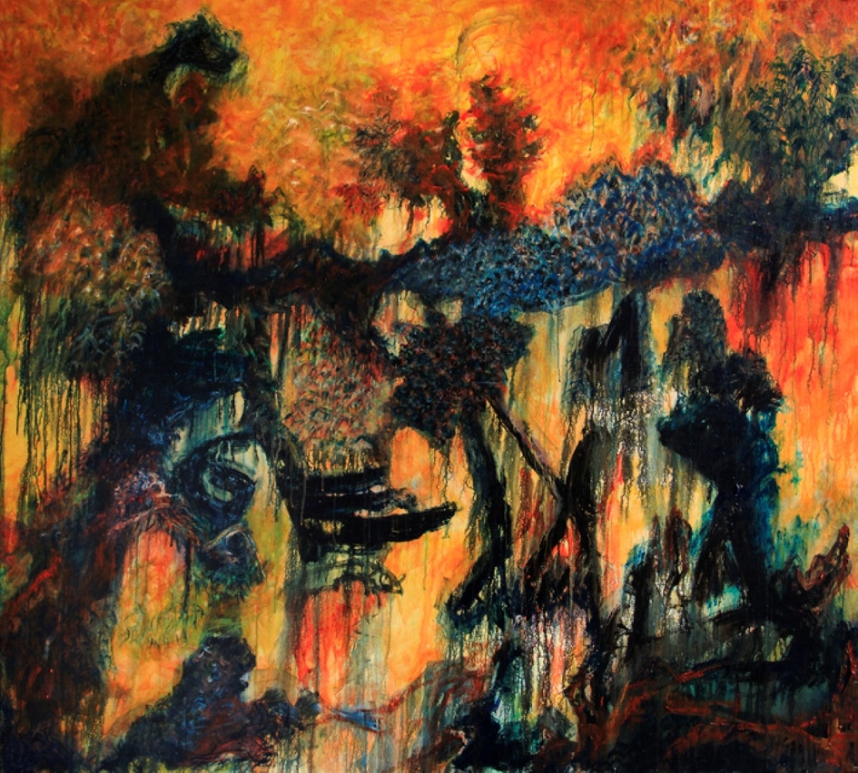 A Exposição de Pinturas a Óleo de Ng Fong Chao, integrada no Projecto de Promoção de Artistas de Macau