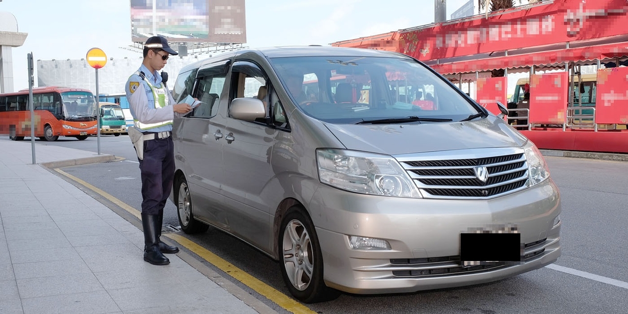警方持續打擊白牌車