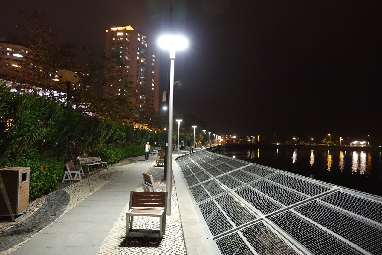 更換LED燈具用電量減少卻提升了亮度及照射範圍