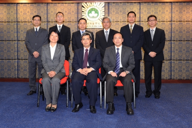司法警察局六位處長就職