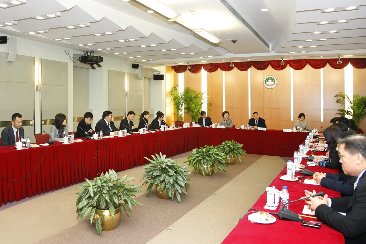 與中區社區服務諮詢委員會代表座談