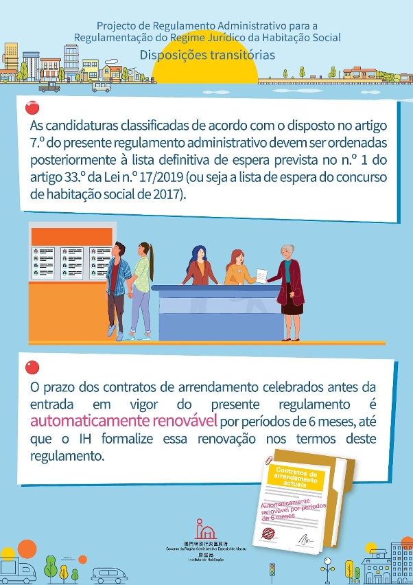 disposições transitórias