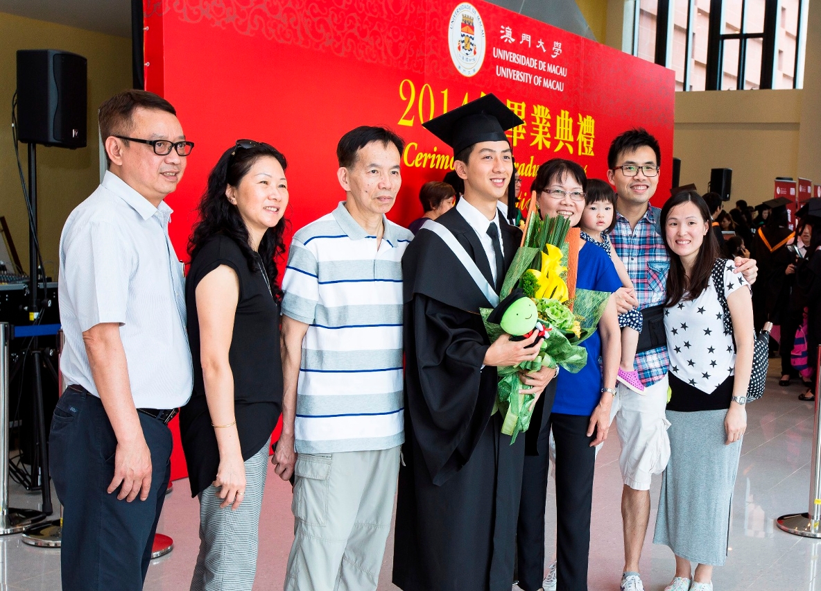 Graduates’ family members and friends attend the congregation to celebrate the joyous moment