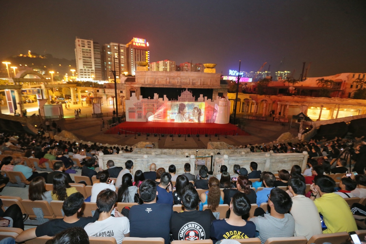 3D Mapping Show was staged at Macau Fisherman’s Wharf as a trial