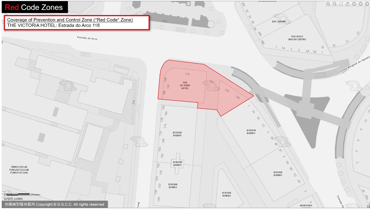 Red code zones a