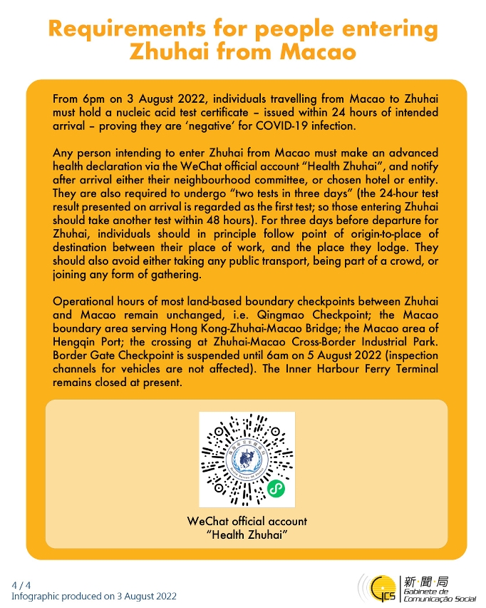Epidemic-prevention measures for inbound travellers of different identities