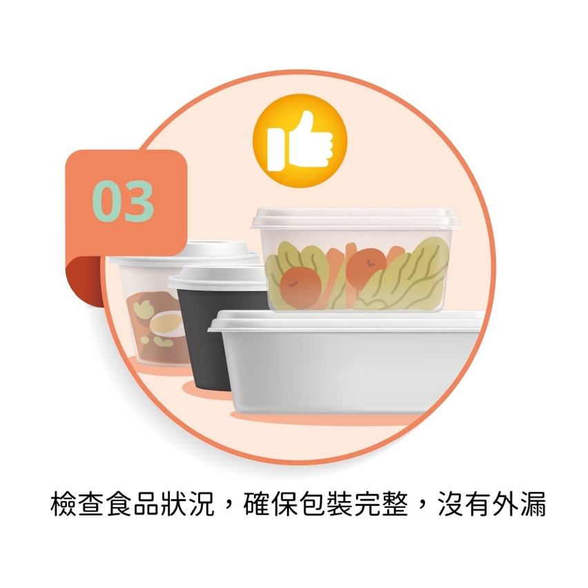 【圖文包】給外賣配送員的食安提示04