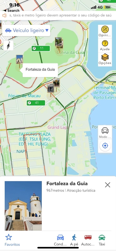 adicionadas atracções turísticas para planear com facilidade o itinerário de viagem