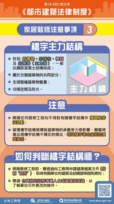 家居裝修注意事項3─樓宇主力結構