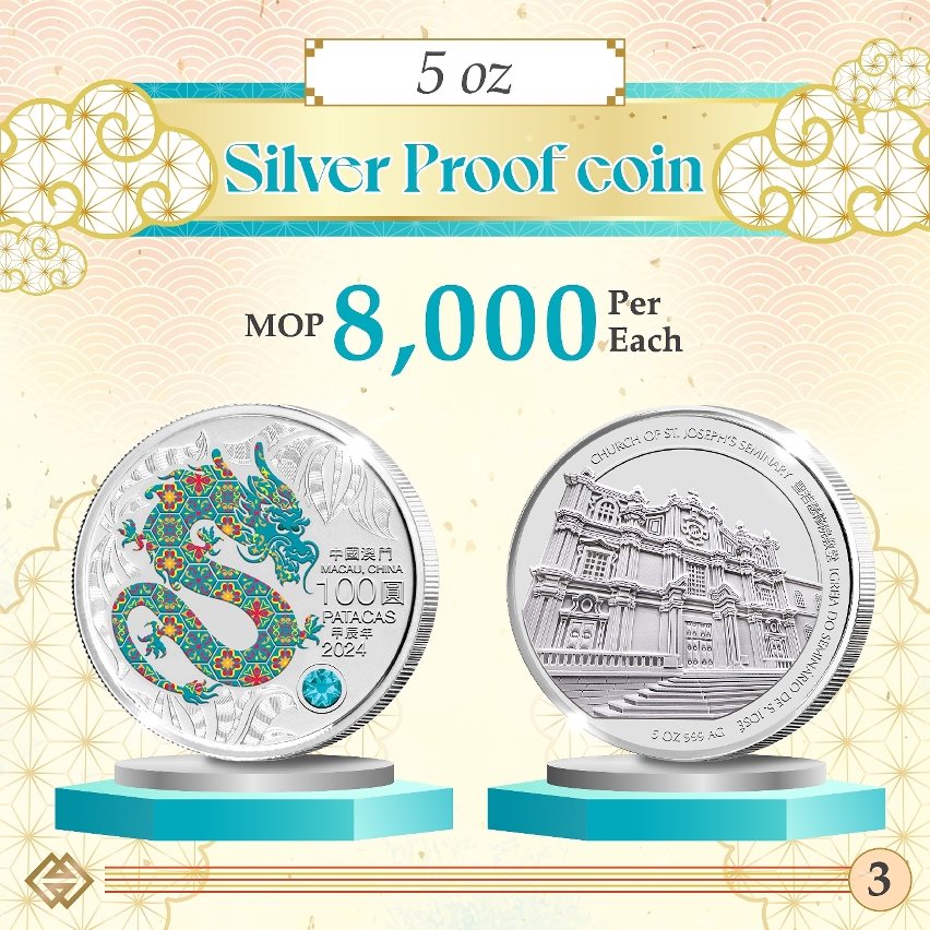Online registration for the subscription of Year of the Dragon commemorative coins and Lunar Year Commemorative Coin Collector Box starting next Monday