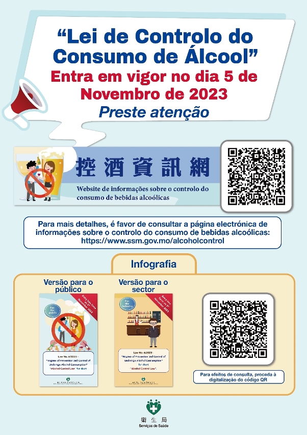lei de controlo do consumo de álcool