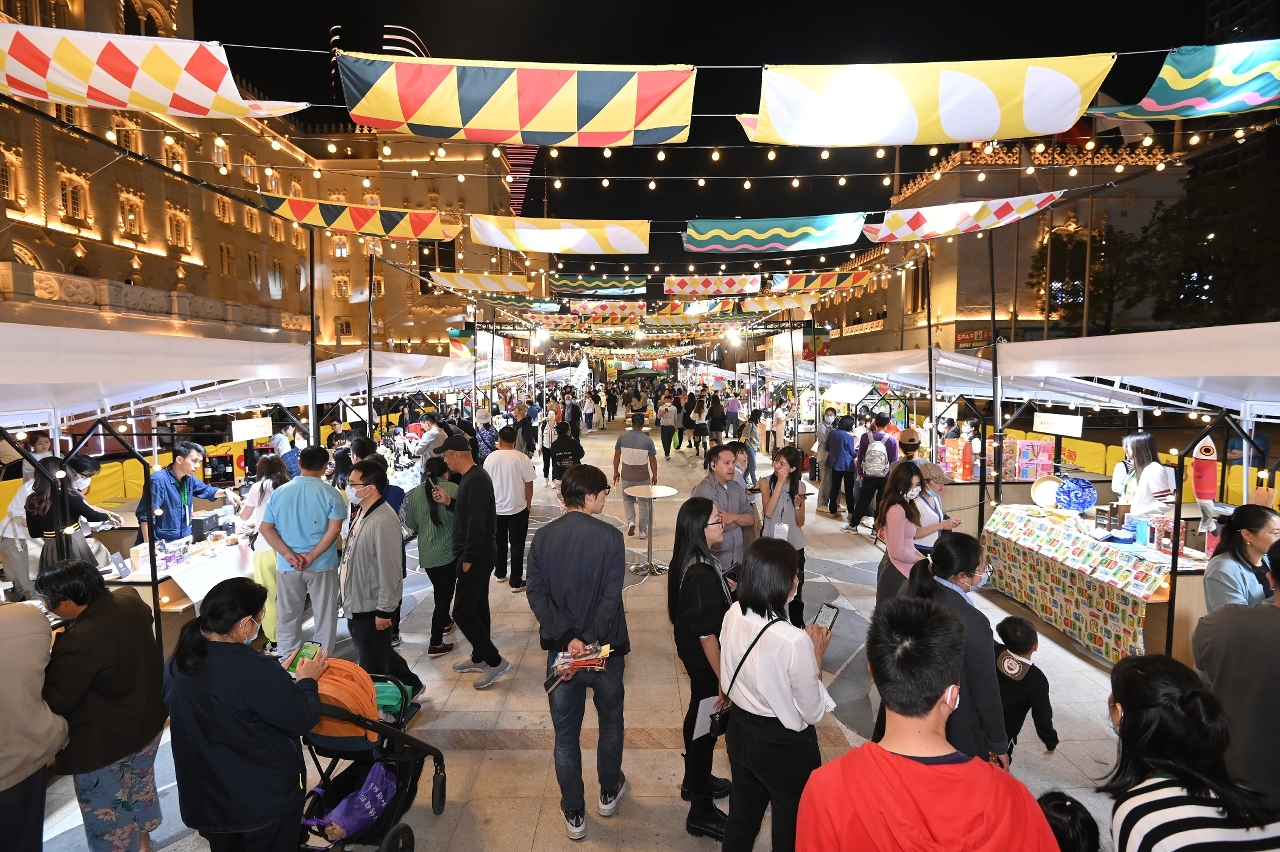 Mercado da edição anterior do “Vamos Desfrutar” (Hengqin) foi muito frequentado e animado