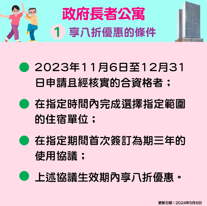 政府長者公寓圖文包 1
