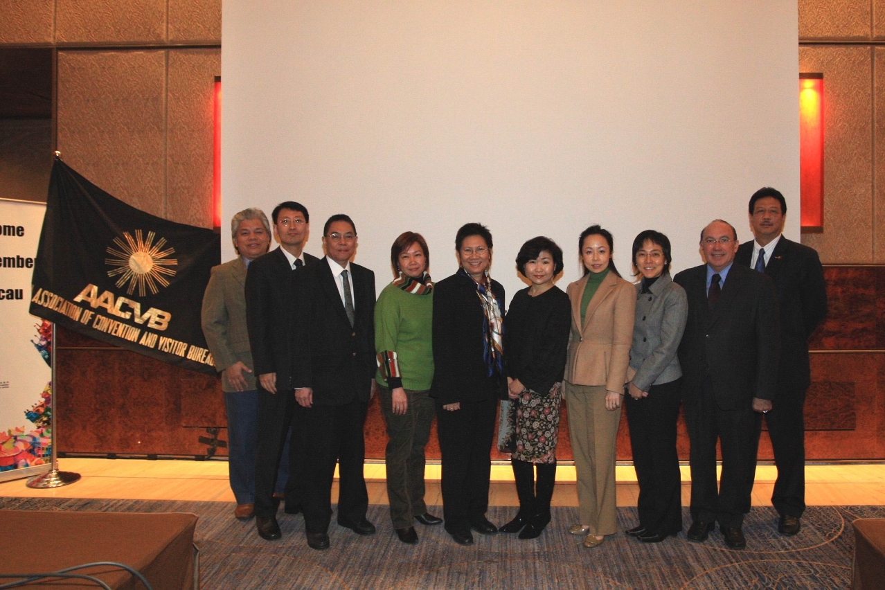亞洲會議及觀光局協會與會者合照