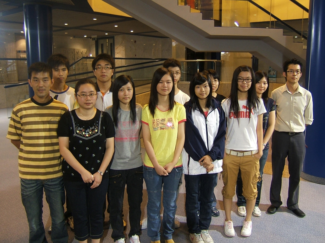「2008上海國際青少年科技博覽會」澳門代表團成員