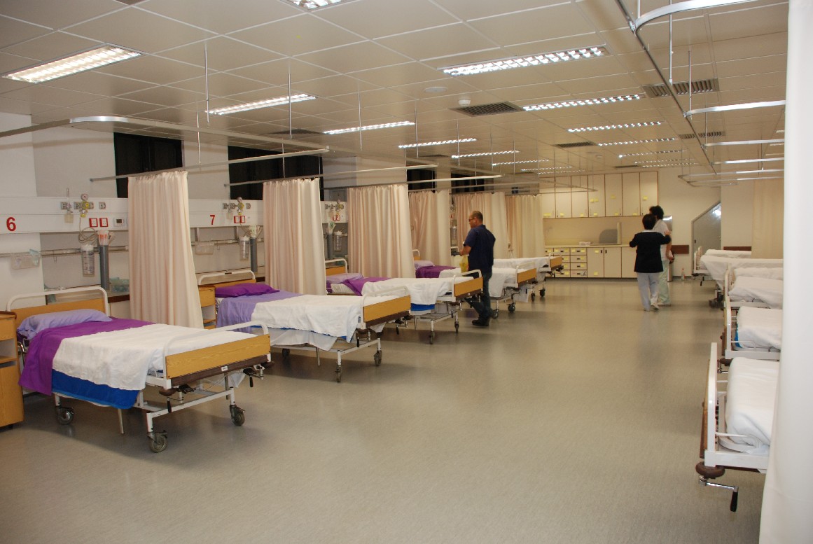 擴建後的仁伯爵綜合醫院急診部