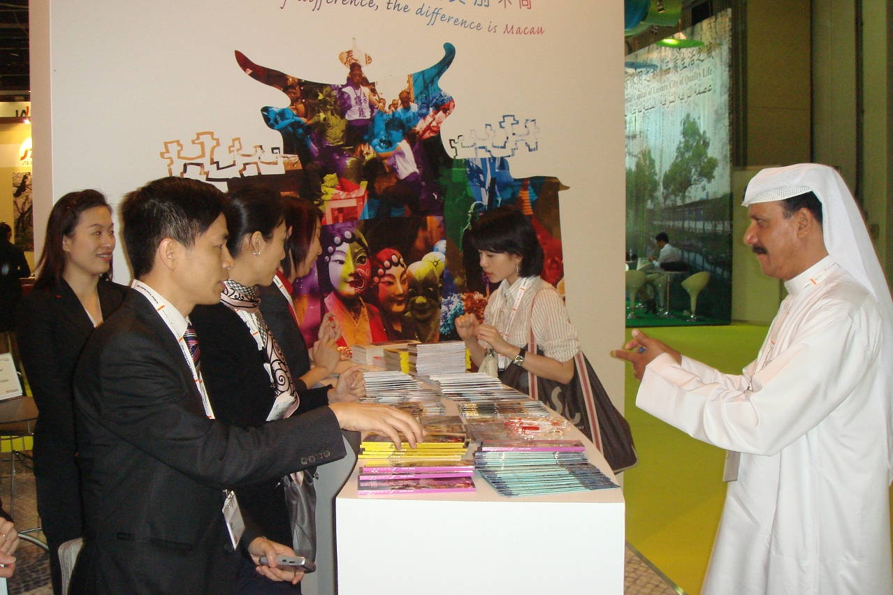 澳門參加中東地區最具規模的旅遊展