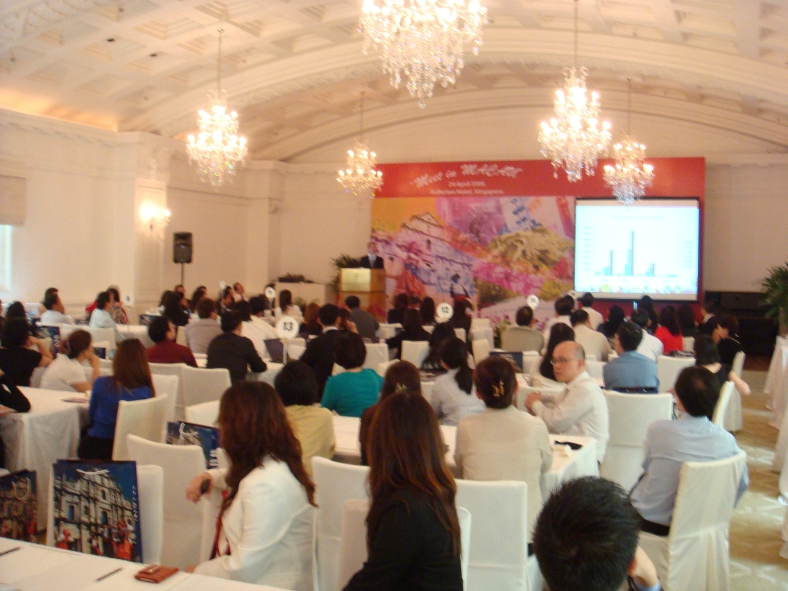 旅遊局於新加坡舉辦「商聚澳門」推介會