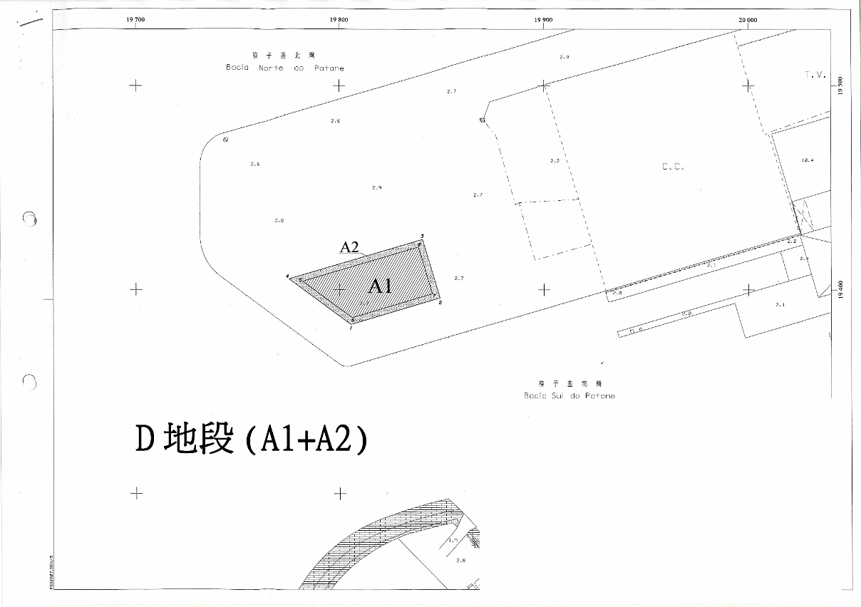 D地段位置示意圖