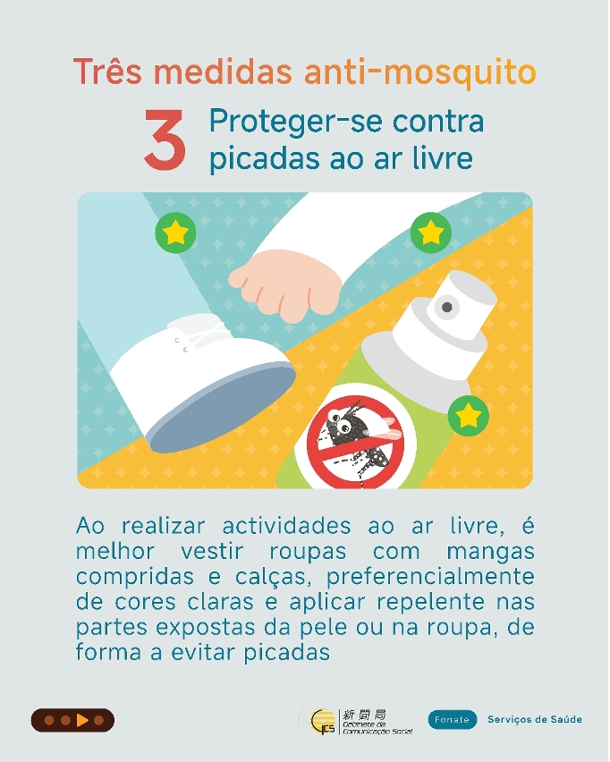 Proteger-se contra picadas ao ar livre