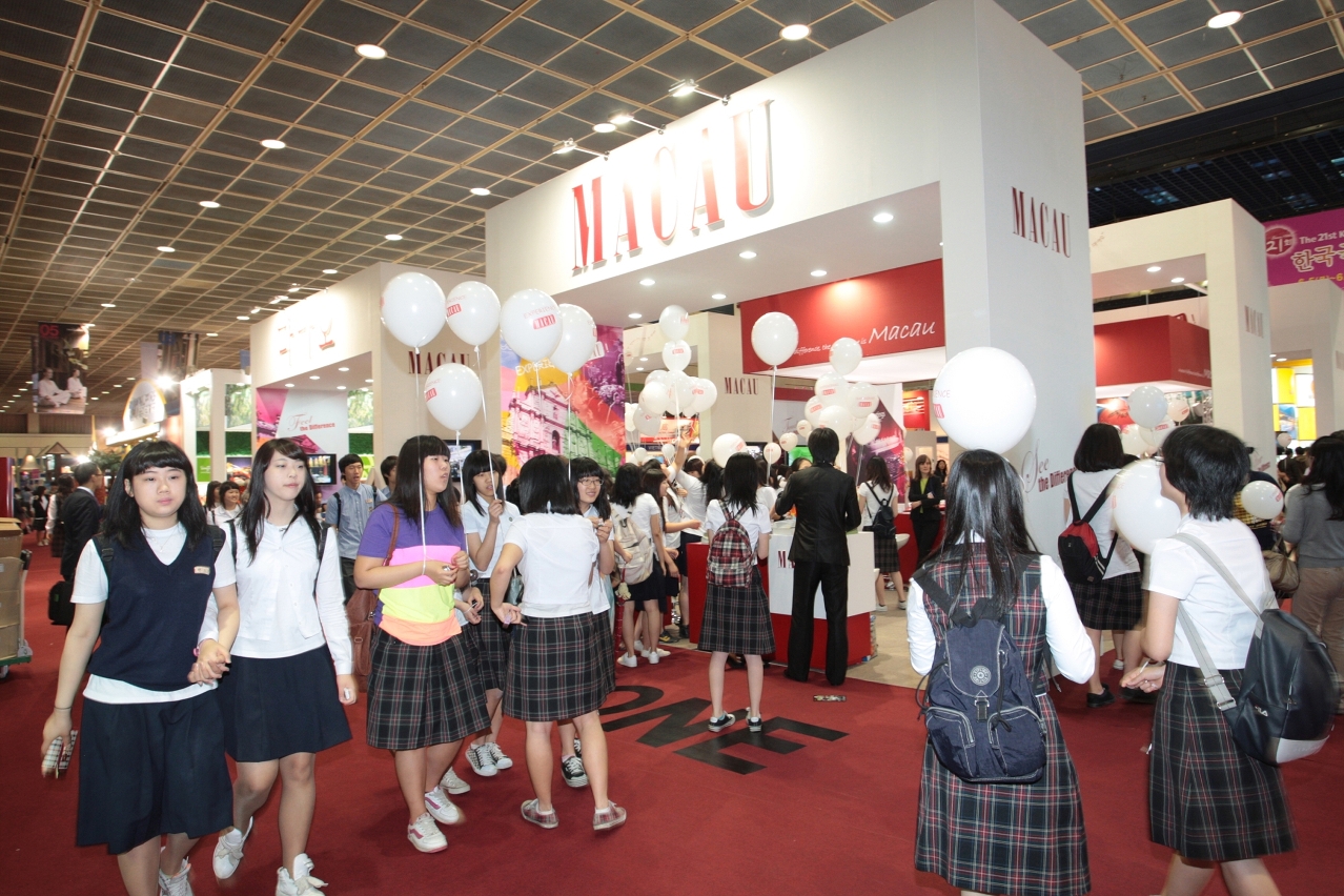 Macau promoted with its biggest booth ever to the Korean Travel Fair