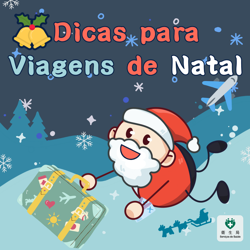 Infografia sobre dicas de viagem durante os feriados do Natal1