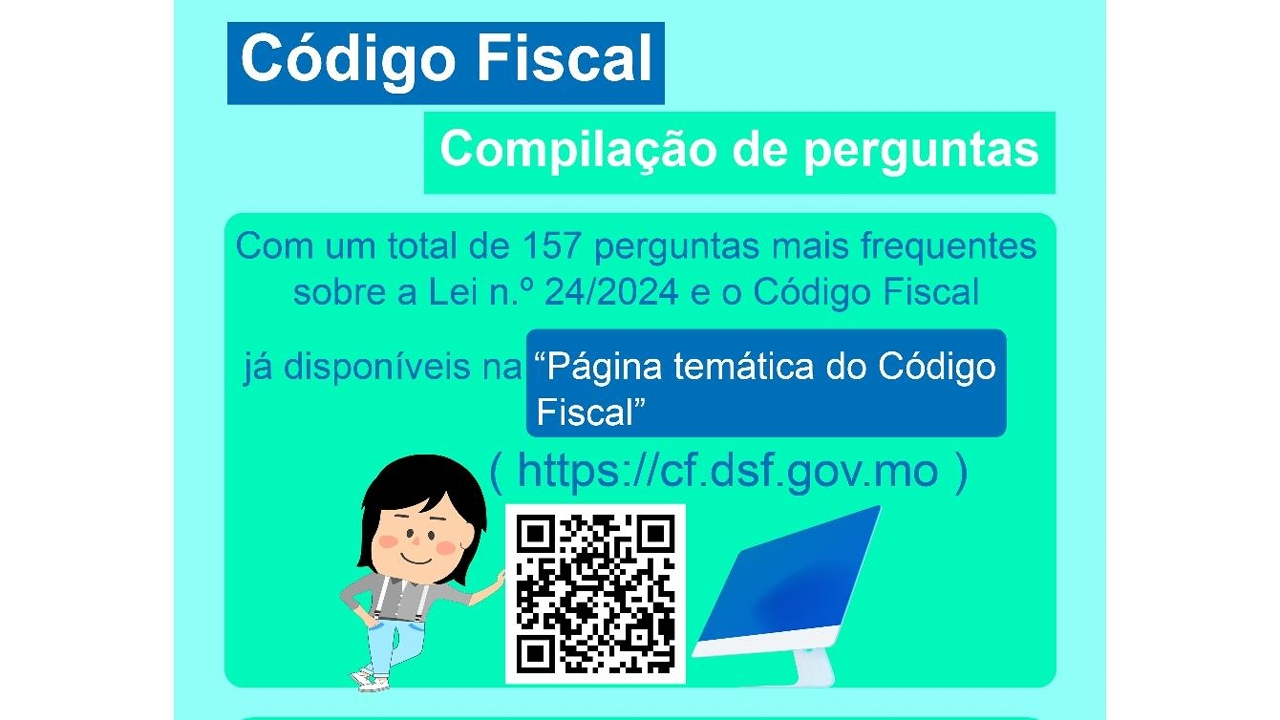 A compilação de perguntas mais frequentes sobre o “Código Fiscal” auxilia os cidadãos no aprofundamento dos conhecimentos do Código