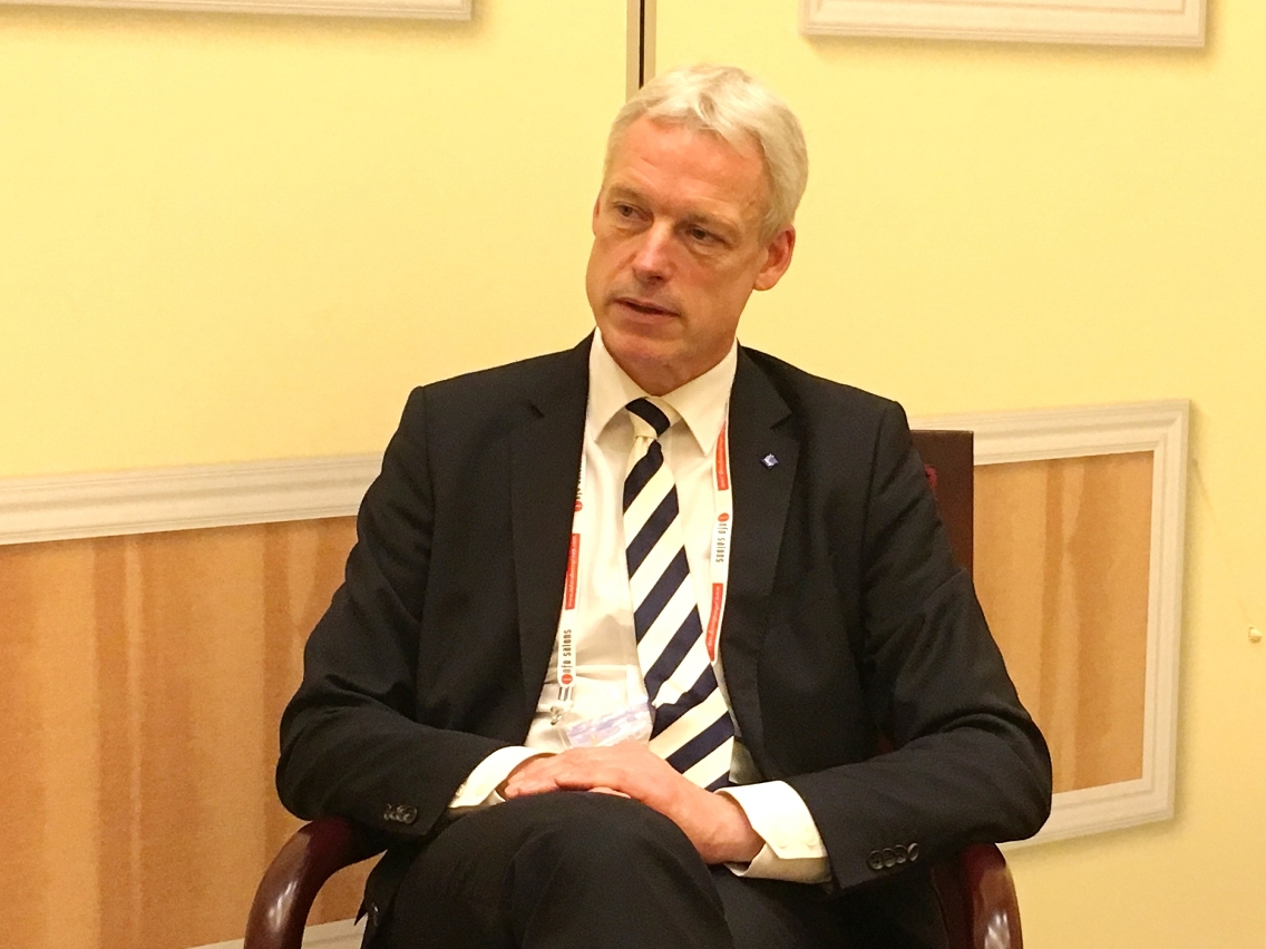 國際展覽業協會（UFI）主席Andreas Gruchow
