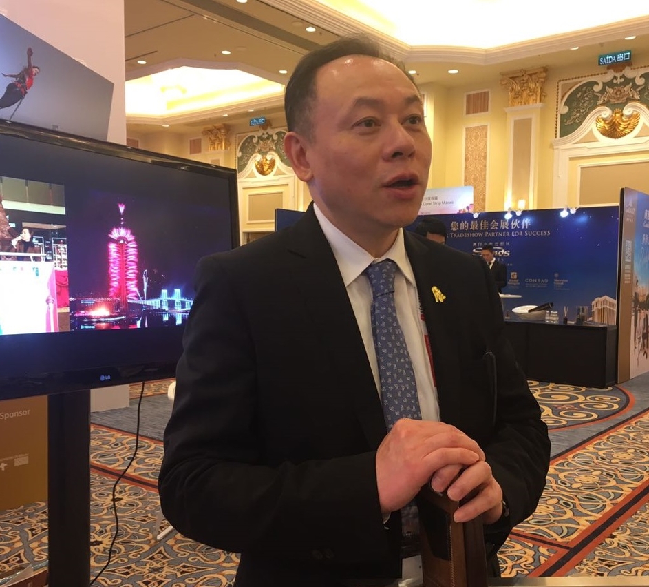 Presidente da Associação de Comércio e Exposições de Macau, Sr. Tony Lam