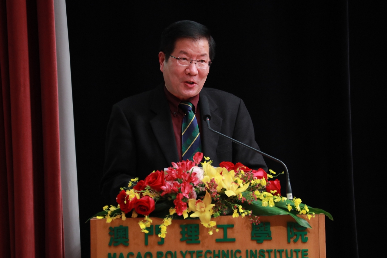 大賽組委會主席林子予教授講話