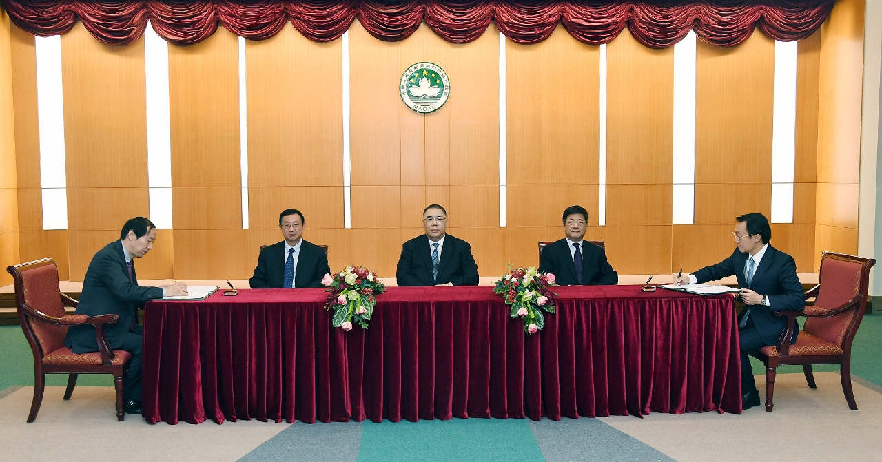 Macau e o Interior da China assinam acordo de aprofundamento da cooperação cultural