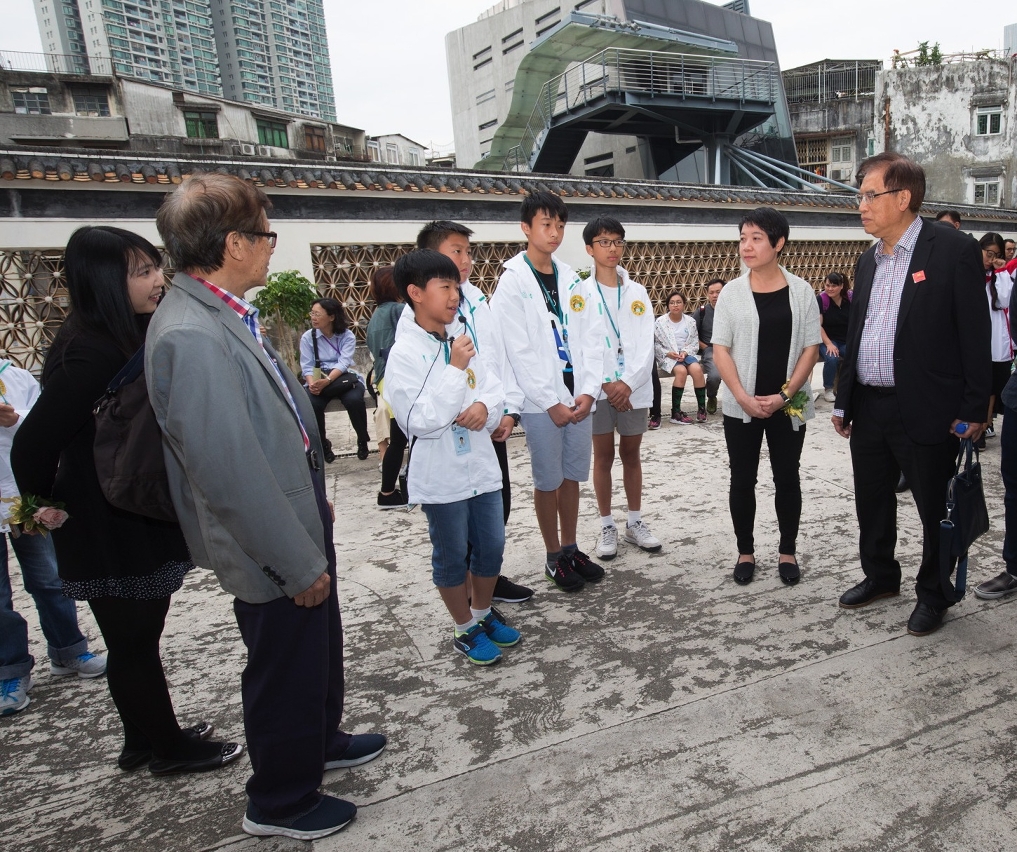 文化局舉行澳門文化遺產小小導賞員培訓計劃第二屆學員結業禮暨實踐計劃啓動儀式