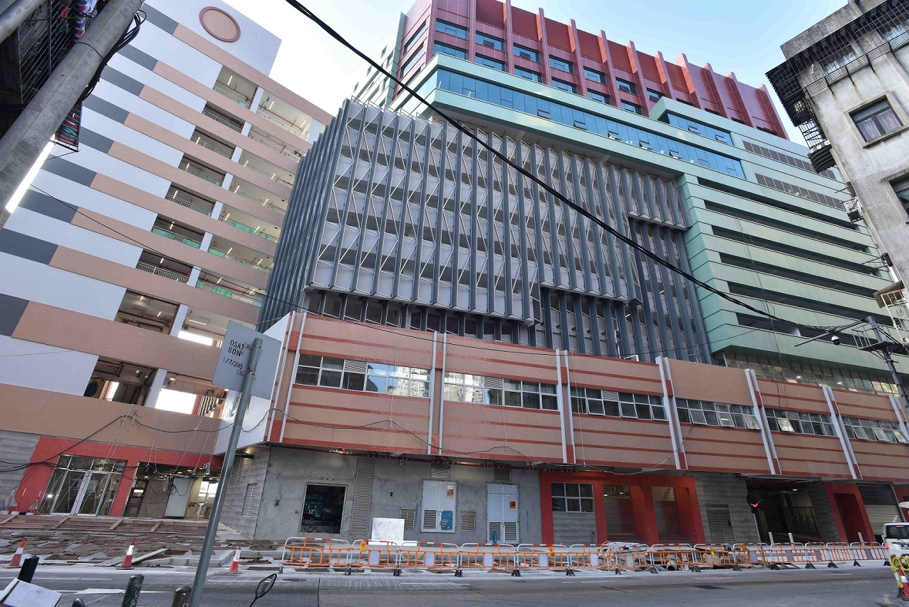 沙梨頭街市外觀