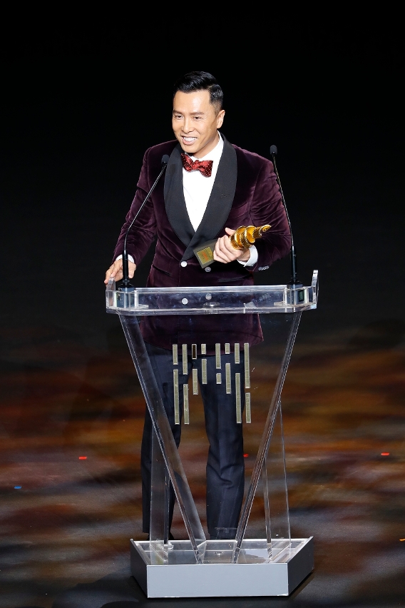 Donnie Yen premiado Estrela Internacional do Ano