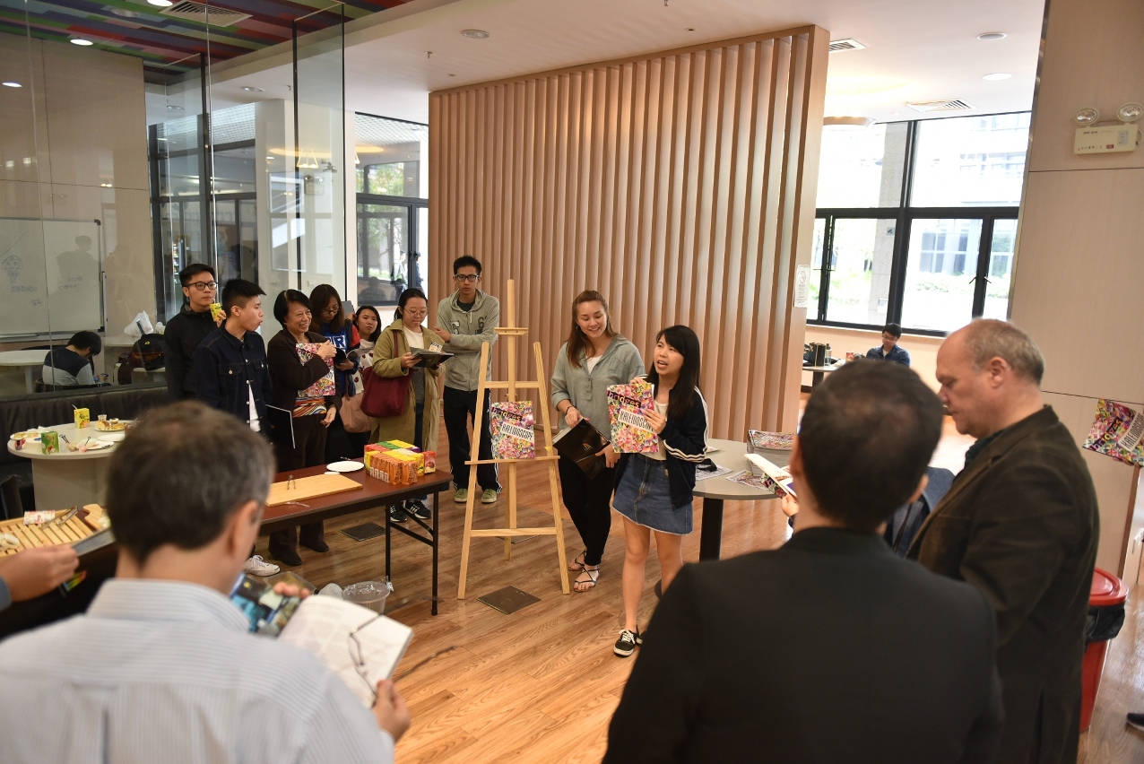 Students share their experience in producing the magazine